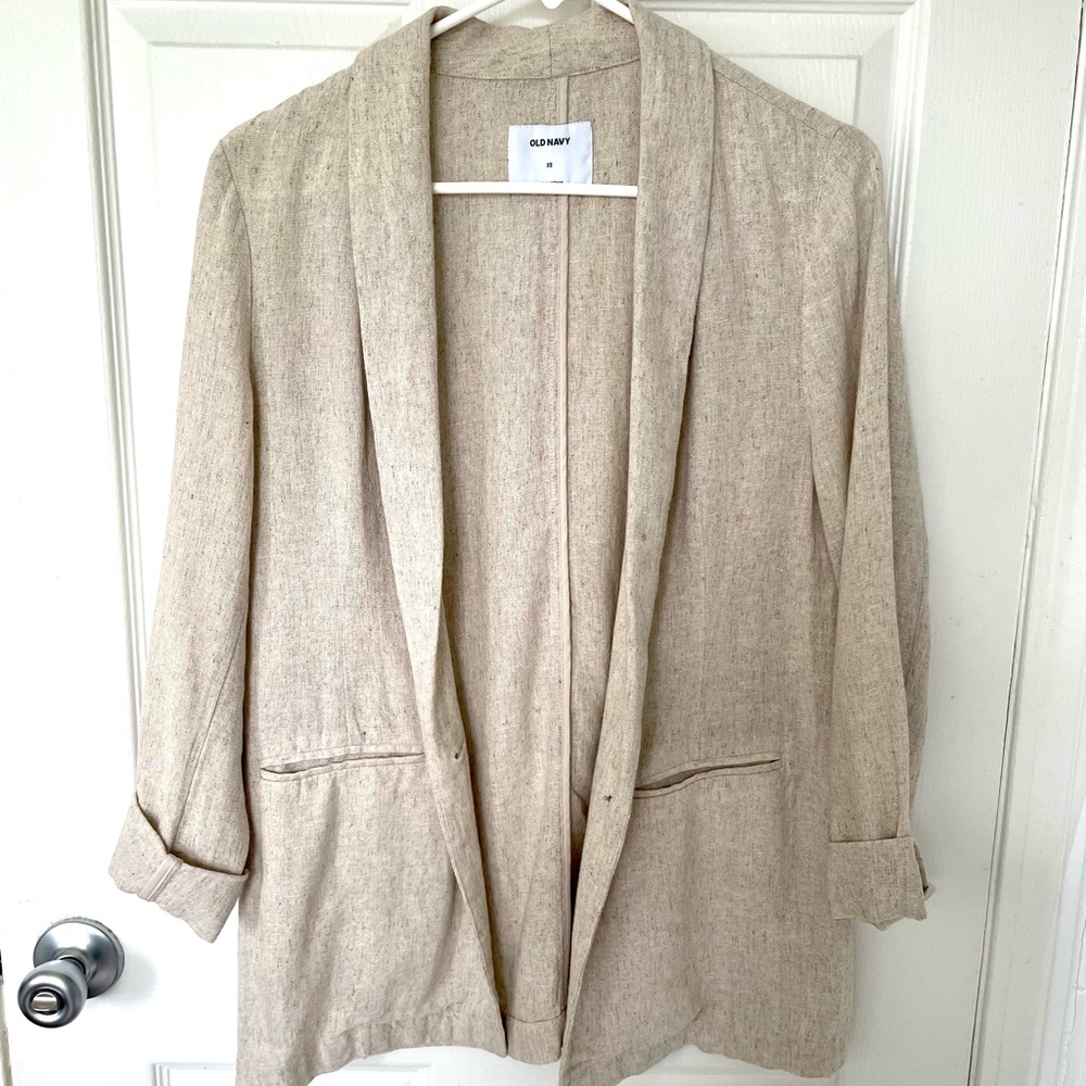 Tan blazer